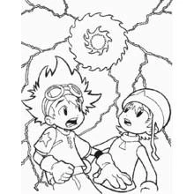Coloriage Digimon (Animé et Manga) #51485 à imprimer et colorier