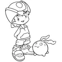 Coloriage Digimon (Animé et Manga) #51502 à imprimer et colorier