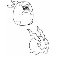 Coloriage Digimon (Animé et Manga) #51523 à imprimer et colorier