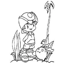Coloriage Digimon (Animé et Manga) #51584 à imprimer et colorier