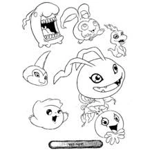 Coloriage Digimon (Animé et Manga) #51608 à imprimer et colorier