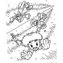Coloriage Digimon (Animé et Manga) #51662 à imprimer et colorier