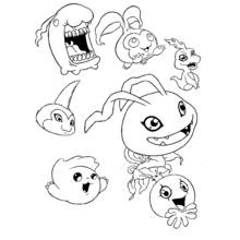 Coloriage Digimon (Animé et Manga) #51664 à imprimer et colorier