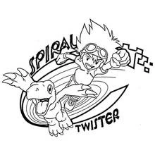 Coloriage Digimon (Animé et Manga) #51694 à imprimer et colorier