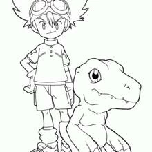 Coloriage Digimon (Animé et Manga) #51700 à imprimer et colorier
