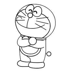 Dessin à colorier: Doraemon (Animé et Manga) #208754 - Coloriages à Imprimer Gratuits