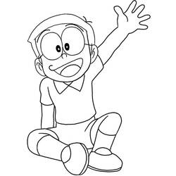 Dessin à colorier: Doraemon (Animé et Manga) #208761 - Coloriages à Imprimer Gratuits