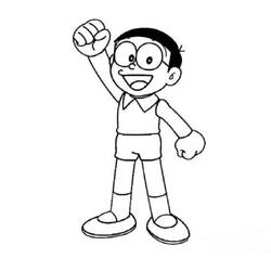 Dessin à colorier: Doraemon (Animé et Manga) #208770 - Coloriages à Imprimer Gratuits