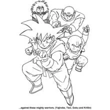 Dessin à colorier: Dragon Ball Z (Animé et Manga) #38485 - Coloriages à Imprimer Gratuits