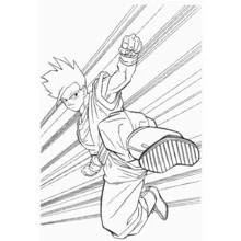 Coloriage Dragon Ball Z (Animé et Manga) #38494 à imprimer et colorier