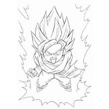 Dessin à colorier: Dragon Ball Z (Animé et Manga) #38500 - Coloriages à Imprimer Gratuits