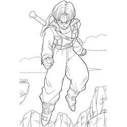 Dessin à colorier: Dragon Ball Z (Animé et Manga) #38509 - Coloriages à Imprimer Gratuits