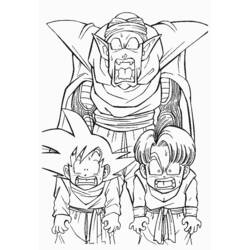 Dessin à colorier: Dragon Ball Z (Animé et Manga) #38512 - Coloriages à Imprimer Gratuits