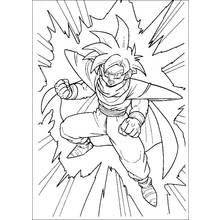 Dessin à colorier: Dragon Ball Z (Animé et Manga) #38541 - Coloriages à Imprimer Gratuits
