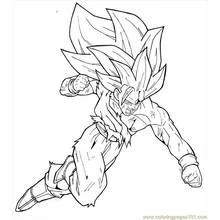 Dessin à colorier: Dragon Ball Z (Animé et Manga) #38549 - Coloriages à Imprimer Gratuits