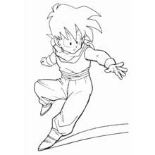 Coloriage Dragon Ball Z (Animé et Manga) #38551 à imprimer et colorier