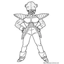 Coloriage Dragon Ball Z (Animé et Manga) #38556 à imprimer et colorier