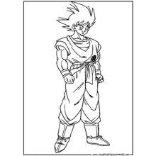 Dessin à colorier: Dragon Ball Z (Animé et Manga) #38561 - Coloriages à Imprimer Gratuits
