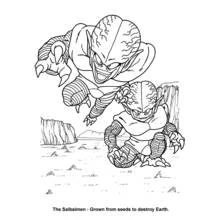 Coloriage Dragon Ball Z (Animé et Manga) #38562 à imprimer et colorier