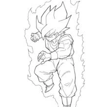 Dessin à colorier: Dragon Ball Z (Animé et Manga) #38568 - Coloriages à Imprimer Gratuits