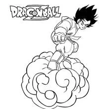 Dessin à colorier: Dragon Ball Z (Animé et Manga) #38595 - Coloriages à Imprimer Gratuits