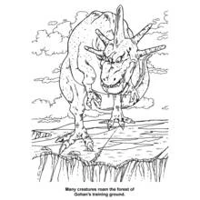 Coloriage Dragon Ball Z (Animé et Manga) #38596 à imprimer et colorier