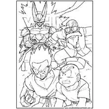 Coloriage Dragon Ball Z (Animé et Manga) #38599 à imprimer et colorier