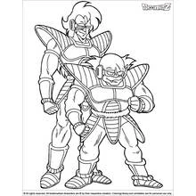 Coloriage Dragon Ball Z (Animé et Manga) #38608 à imprimer et colorier