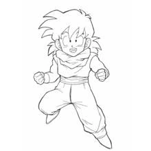 Dessin à colorier: Dragon Ball Z (Animé et Manga) #38624 - Coloriages à Imprimer Gratuits