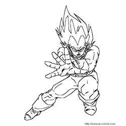 Coloriage Dragon Ball Z (Animé et Manga) #38634 à imprimer et colorier