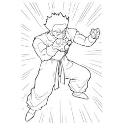 Coloriage Dragon Ball Z (Animé et Manga) #38636 à imprimer et colorier