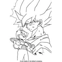 Dessin à colorier: Dragon Ball Z (Animé et Manga) #38639 - Coloriages à Imprimer Gratuits