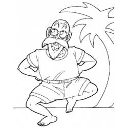 Coloriage Dragon Ball Z (Animé et Manga) #38648 à imprimer et colorier