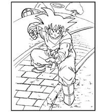 Dessin à colorier: Dragon Ball Z (Animé et Manga) #38669 - Coloriages à Imprimer Gratuits