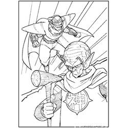 Coloriage Dragon Ball Z (Animé et Manga) #38727 à imprimer et colorier