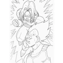 Coloriage Dragon Ball Z (Animé et Manga) #38734 à imprimer et colorier