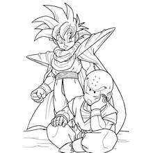 Dessin à colorier: Dragon Ball Z (Animé et Manga) #38742 - Coloriages à Imprimer Gratuits