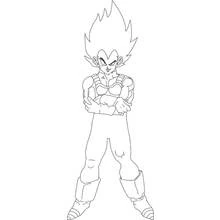 Coloriage Dragon Ball Z (Animé et Manga) #38754 à imprimer et colorier