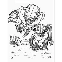 Coloriage Dragon Ball Z (Animé et Manga) #38783 à imprimer et colorier