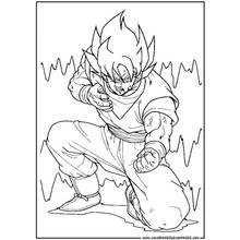 Dessin à colorier: Dragon Ball Z (Animé et Manga) #38791 - Coloriages à Imprimer Gratuits