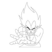 Coloriage Dragon Ball Z (Animé et Manga) #38807 à imprimer et colorier