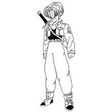 Coloriage Dragon Ball Z (Animé et Manga) #38812 à imprimer et colorier