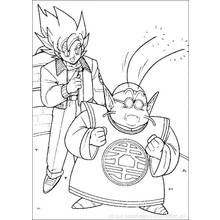 Coloriage Dragon Ball Z (Animé et Manga) #38830 à imprimer et colorier