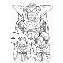 Coloriage Dragon Ball Z (Animé et Manga) #38835 à imprimer et colorier