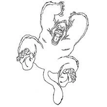 Coloriage Dragon Ball Z (Animé et Manga) #38863 à imprimer et colorier