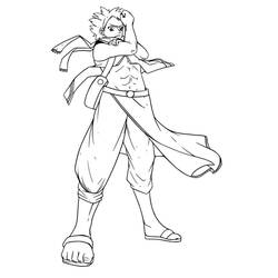 Dessin à colorier: Fairy Tail (Animé et Manga) #176072 - Coloriages à Imprimer Gratuits