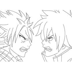 Coloriage Fairy Tail (Animé et Manga) #176074 à imprimer et colorier