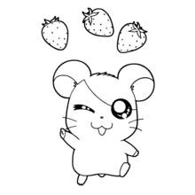 Dessins à colorier: Hamtaro - Coloriages à Imprimer Gratuits