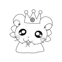 Coloriage Hamtaro (Animé et Manga) #39930 à imprimer et colorier