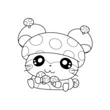 Coloriage Hamtaro (Animé et Manga) #39971 à imprimer et colorier